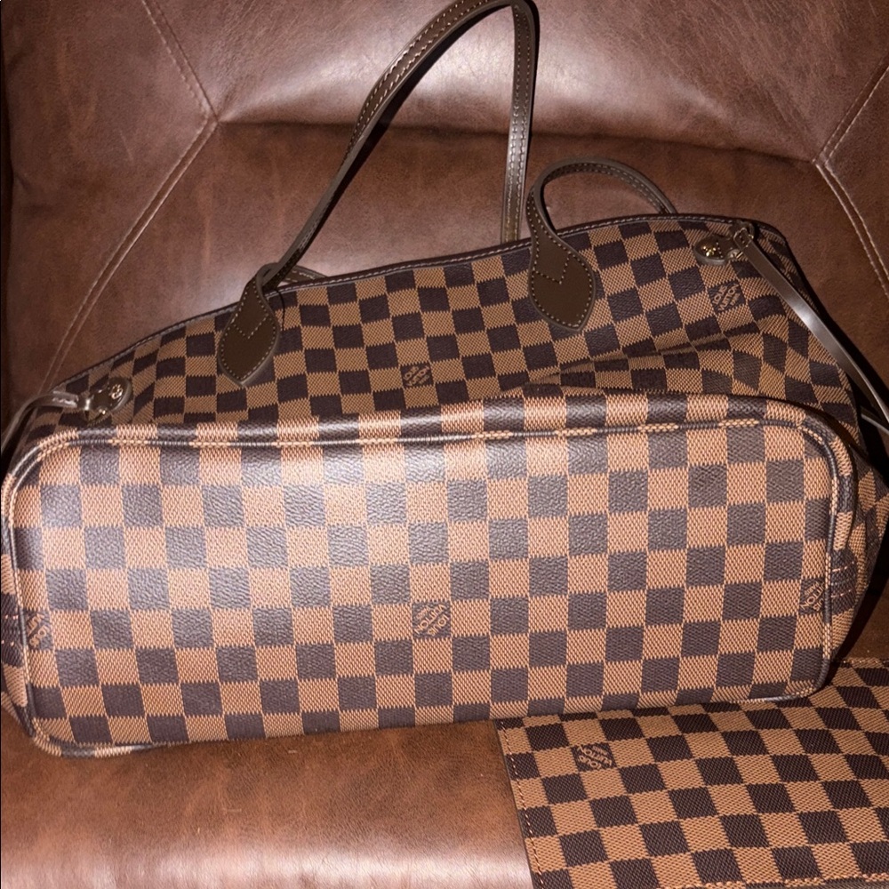 👜 Damier Neverfull tote & Pouch 👝 fashion bag 💼 - Picture 9 of 14